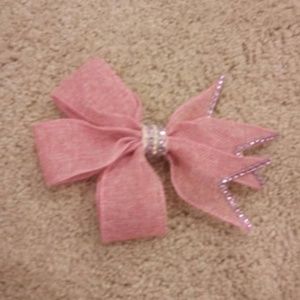 Pink girl bow